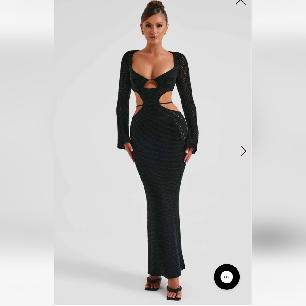 Babyboo Crochet Backless Dress